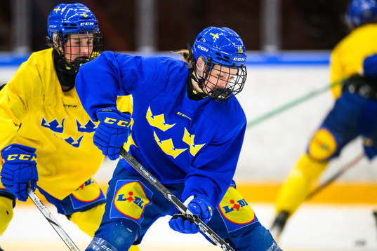 Edit Danielsson of Sweden at a practice session