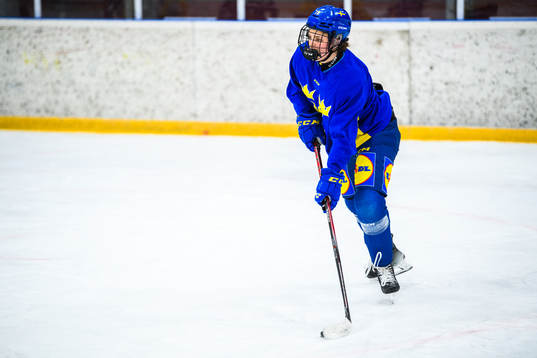 Moa Johannesson of Sweden at a practice session