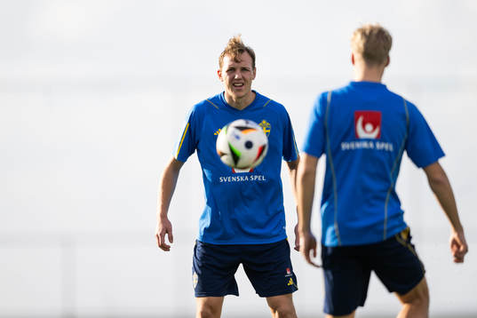 Adam Carlén of the Swedish men's football national team at