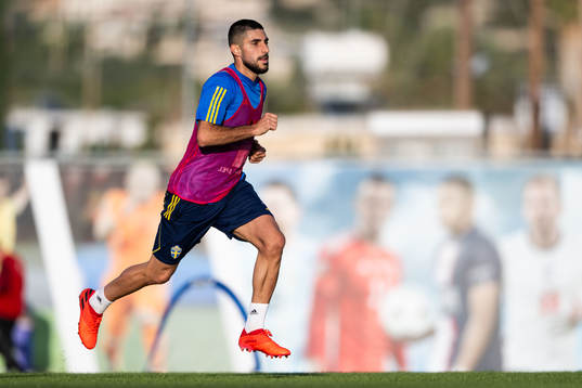 Rami Al Hajj of the Swedish men's football national team at