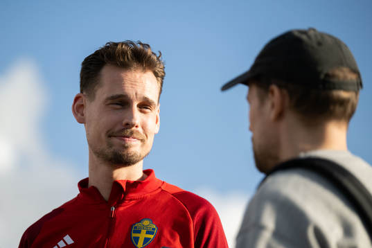 Interim coach Daniel Bäckström of the Swedish men's