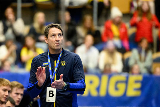Head coach Glenn Solberg of Sweden