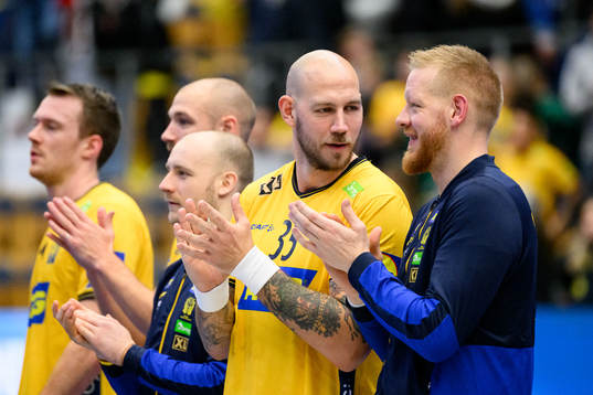 Andreas Nilsson and Jim Gottfridsson of Sweden