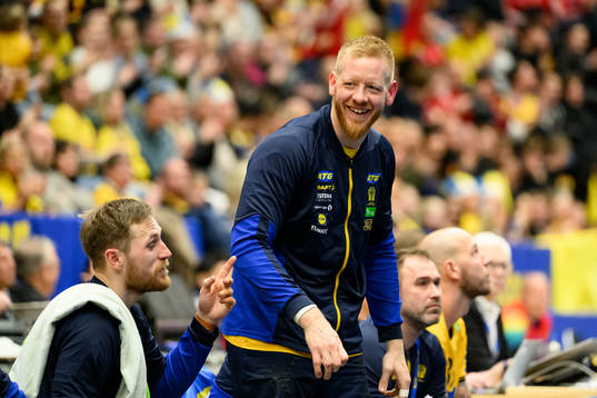 Jim Gottfridsson of Sweden celebrates