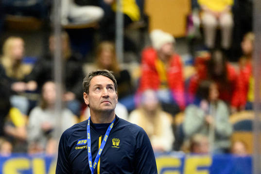 Head coach Glenn Solberg of Sweden
