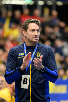 Head coach Glenn Solberg of Sweden