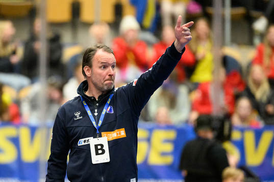 Head coach Dagur Sigurdsson of Japan