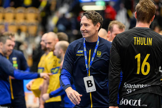 Head coach Glenn Solberg of Sweden