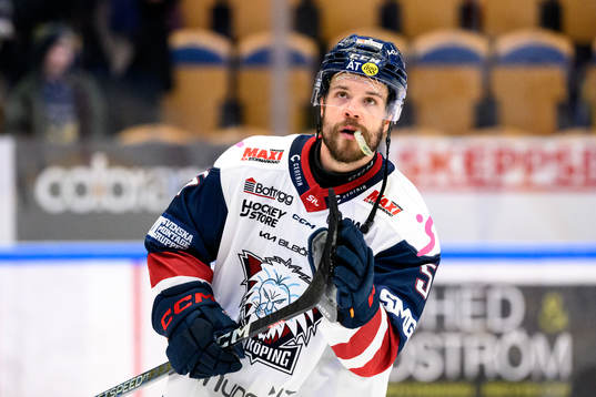 Linköpings Oscar Fantenberg deppar