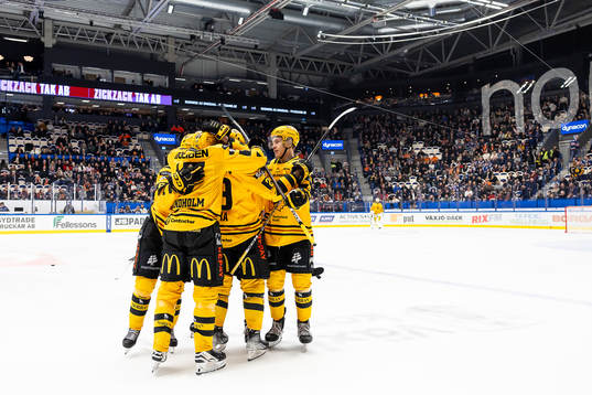 Skellefteås spelare jublar
