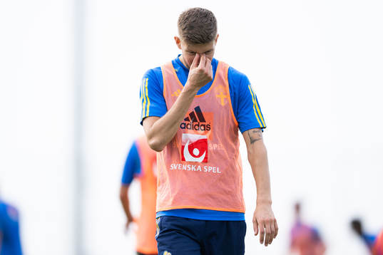 Anton Salétros of the Swedish men's football national team