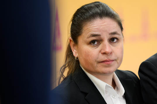 Manager Zuzana Moravcikova of Slovakia