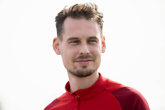 Interim coach Daniel Bäckström of the Swedish men's
