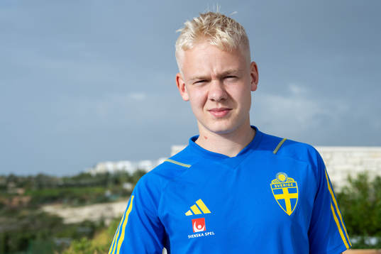 Otto Rosengren of the Swedish men's football national team