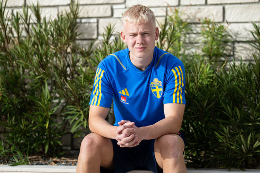 Otto Rosengren of the Swedish men's football national team