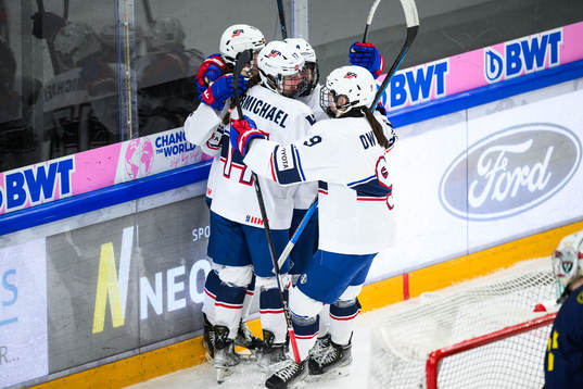 Kassidy Carmichael of USA celebrates