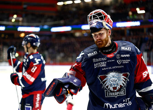 Linköpings målvakt Marcus Högberg