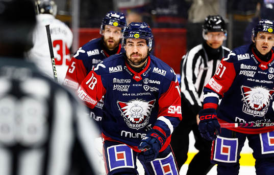 Linköpings Remi Elie jublar