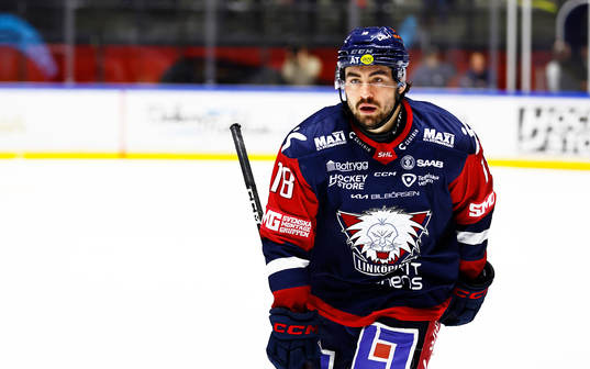 Linköpings Remi Elie jublar
