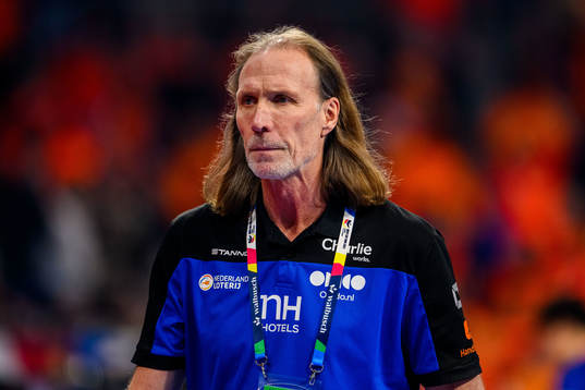 Head coach Staffan Olsson of the Netherlands
