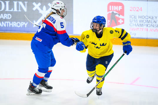 during the 2024 IIHF U18 Women's World Championship