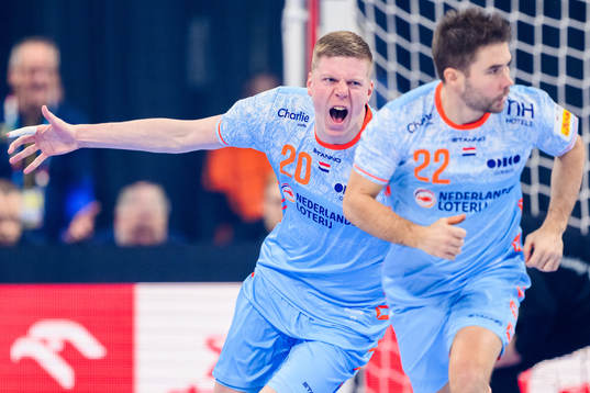 Niels Gerardus Versteijnen of the Netherlands celebrates