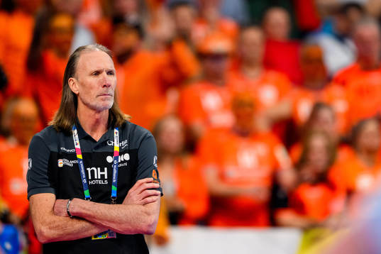 Head coach Staffan Olsson of the Netherlands