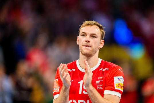 Mathias Gidsel of Denmark