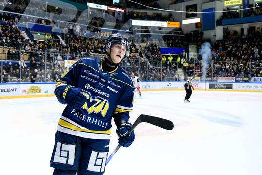 HV71s Henrik Borgström jublar