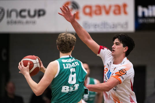 Södertäljes Max Lidman och Borås Ryan Logan