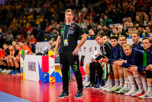 Head coach Jonas Liberg Wille of Norway