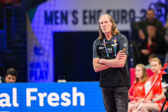 Head coach Staffan Olsson of the Netherlands