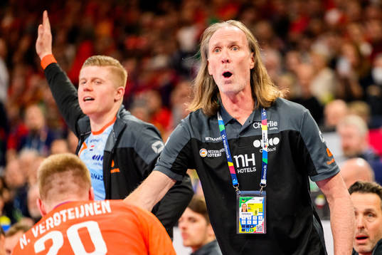 Head coach Staffan Olsson of the Netherlands
