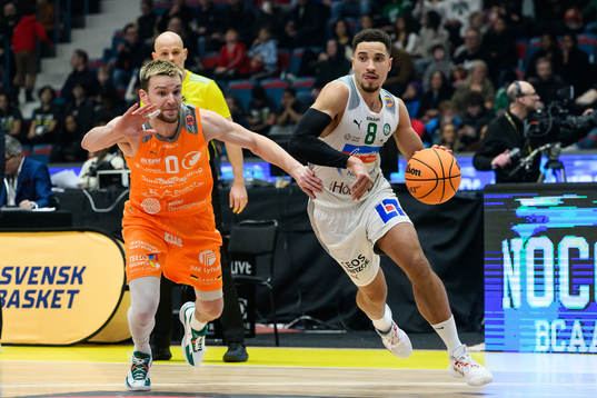 Norrköpings Tim Schuberg och Nässjös Charles Barton Jr