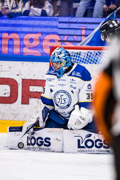 Leksands målvakt Filip Larsson