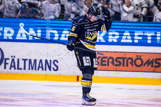 HV71s Fredrik Forsberg deppar
