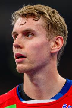 Goalkeeper Kristian Skinstad Sæverås of Norway