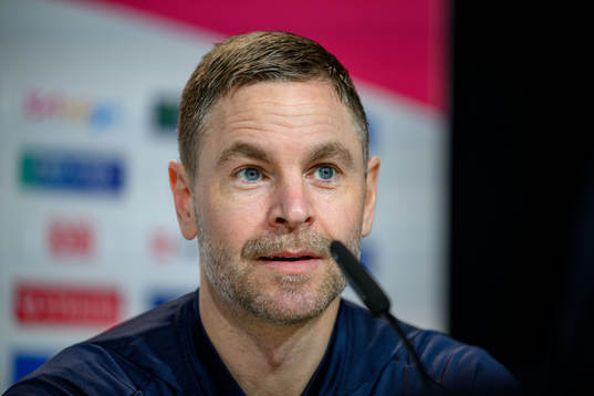 Andreas Palicka of Sweden at a press conference