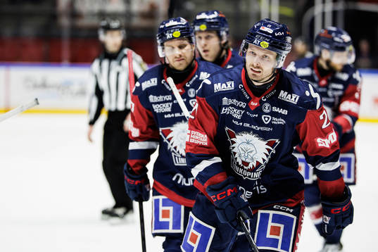 Linköpings Christoffer Ehn jublar