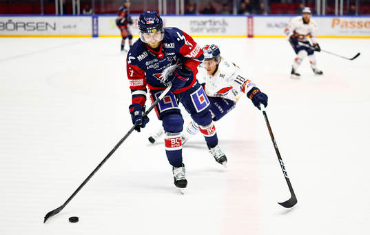 Linköpings Linus Hultström och Växjös Marcus Sylvegård