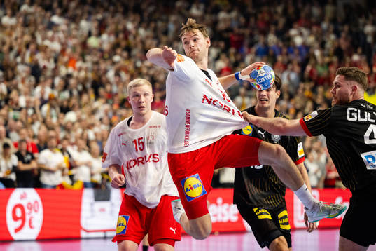 Mathias Gidsel of Denmark