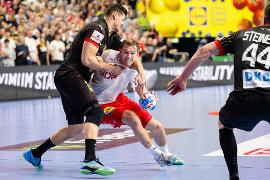 Mathias Gidsel of Denmark