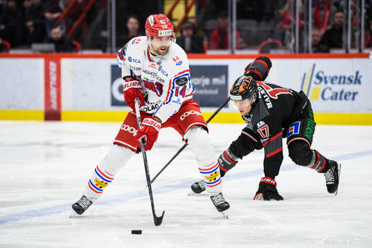 Timrås Emil Pettersson och Örebros William Wikman