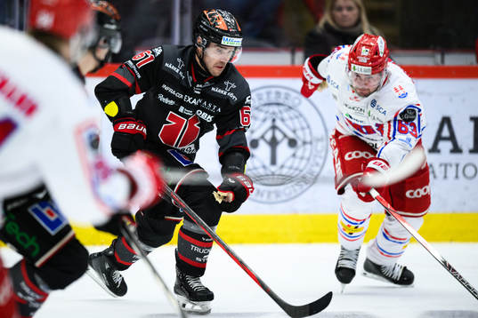 Örebros Ludvig Larsson och Timrås Elmeri Eronen