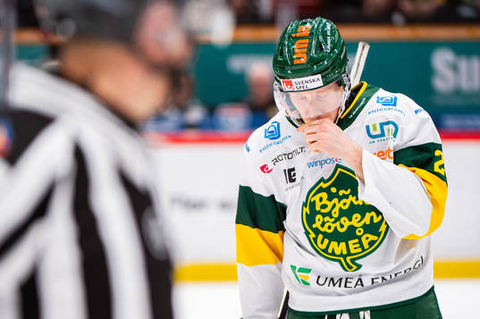 Björklövens Myles Powell deppar