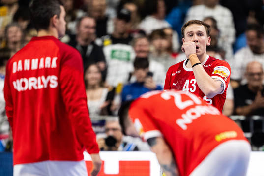 Simon Bogetoft Pytlick of Denmark looks dejected