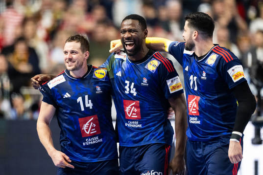 Kentin Mahé, Karl Konan and Nicolas Tournat of France