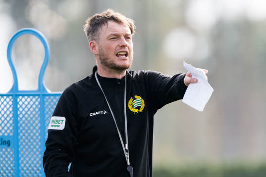 Hammarbys tränare Kim Hellberg