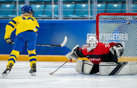 A handout photo made available by the Olympic Information