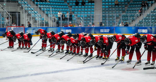 A handout photo made available by the Olympic Information